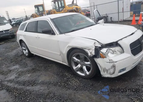 2006 Dodge Magnum z USA, uszkodzony, nr VIN 2D4FV47T06H186794